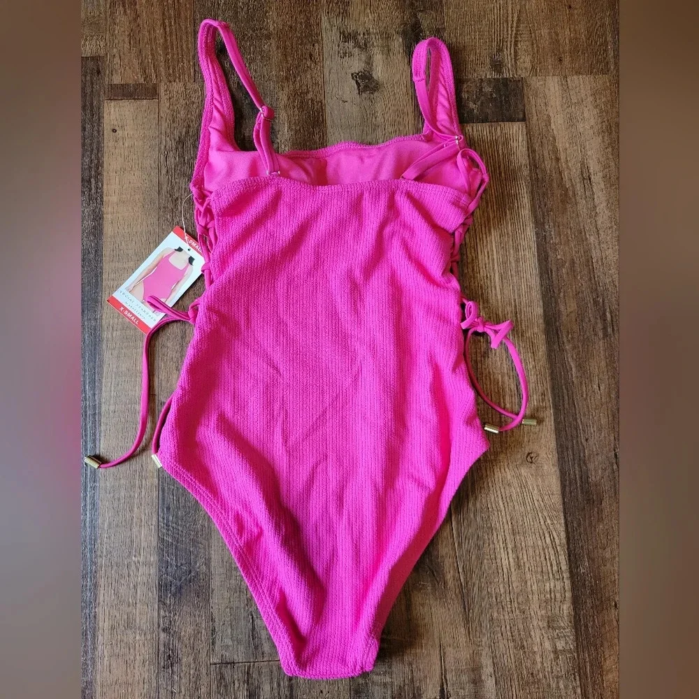 Social Standard Pink One Piece Swimsuit